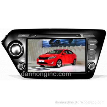 car GPS navigation with HD TFT LCD DVD player for KIA k2
